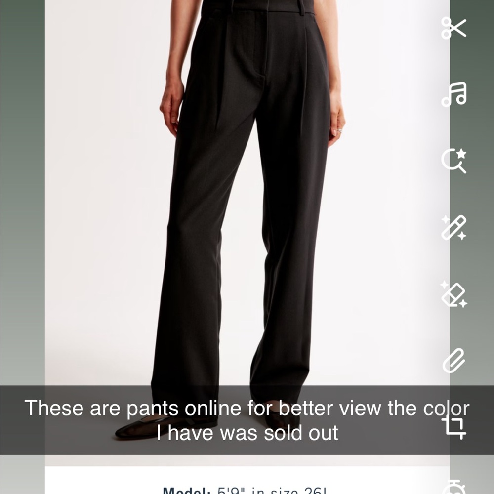 Stylish tan Trousers (see color in last picture sold out online)(pantworn twice)